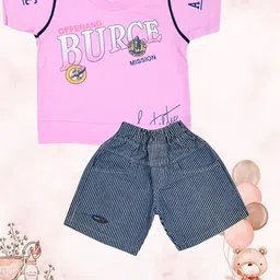SHAKTI CREATION Boys Pink Clothing Set-78