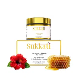 Sukkati Age Defying + Sculpting Day Creme SPF 30 PA++++ With Fig & Honey - 50 g-11
