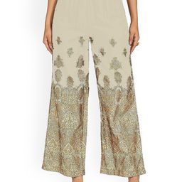 SRISARAS Women Floral Printed Trousers-image-55
