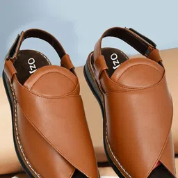 OZJI Men Fastening With Velcro Comfort Sandals-image-59