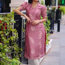 Sun Fashion And Lifestyle Floral Printed Kurta-55