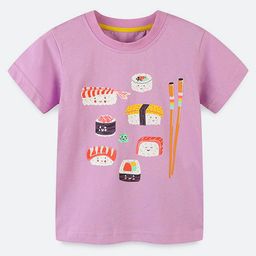 Oh Rare Girls Printed Applique T-shirt-image-80