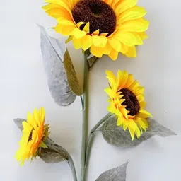Nutts Yellow 1 Pieces Sunflower Artificial Flower-51