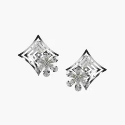VALANOVA 14K White Gold 0.30 Ct Lab Grown Diamond Earring-image-96