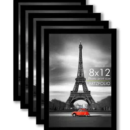 ArtzFolio Black 5 to 7 Pieces Wood Wall Photo Frames-image-52