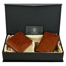 HOUSE OF OLIVEGREEN Set Of 2 Wallet Gift Set-image-71