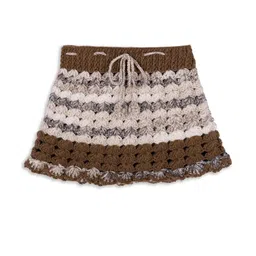 deva creation Brown Wool Jumper Dress image 5