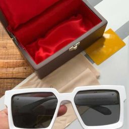 PIRASO Unisex Oversized Sunglasses with UV Protected Lens LV WHITE-13
