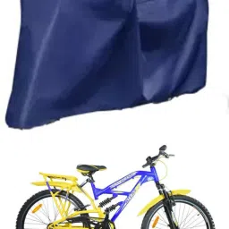 Cycle Cover Plain Blue For Beast Max T Shox 26T Bicycle Cover Free Size-image-22