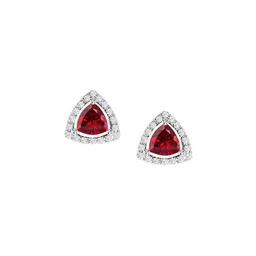 MINUTIAE Triangular Studs Earrings image 2