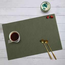 OBSESSIONS 6-Pcs Olive-Green Dining Table Placemats-image-33