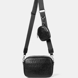 StyleCast x Revolte Women Solid Crossbody Sling Bag with Pouch-24