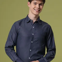 INVICTUS Button-Down Collar Slim Fit Formal Shirt-image-17
