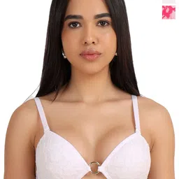 SELFCARE Pack Of 2 Women Floral Half Coverage Lightly Padded Bra-27