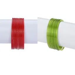 1ST TIME Women Red Bangle-69