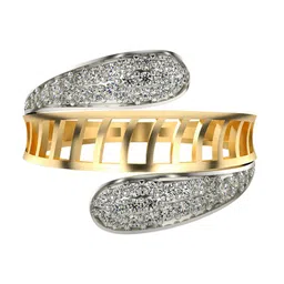 VALANOVA Women Yellow Ring Diamond-picture-26