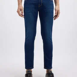Pepe Jeans Men Oliver Cotton Skinny Fit Light Fade Mid-Rise Stretchable Cropped Jeans-picture-7