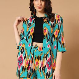 ZWERLON Printed Shirt With Shorts Co-Ords-picture-13