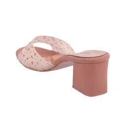 Mochi Textured Block Mules image 3
