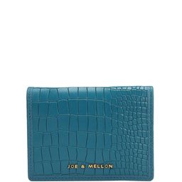 Joe & Mellon Unisex Abstract Textured Leather Card Holder-18