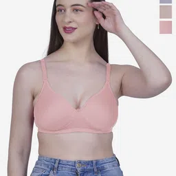 SHYAM SONS FLAIR Navya Pack Of 3 Full Coverage Lightly Padded Bra-20