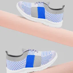 SPRENGE Boys Woven Design Lace-Ups Sneakers-image-58