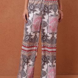 CORSICA Women Printed Regular Fit Trousers-picture-27