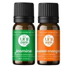 Uniearth Set Of 2 100% Pure Jasmine & Sweet Orange Essential Oil - 15 ml Each-6