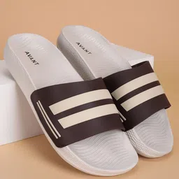 AVANT Men Striped Sliders-image-50