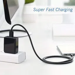 Accessories At Cost USB Type C Cable 18 A 1 m Fast Charging Cable USB Type C 3.1 Amp (Support Fast Charging & Data Sync) image 5