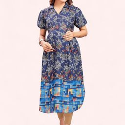 RITIJYA Women Floral Printed Floral Maternity Kurta-31