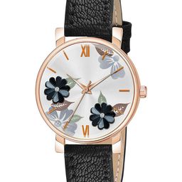 Gopal Shopcart Women Printed Dial & Leather Straps Analogue Watch C_36 Black Leather_F-image-57