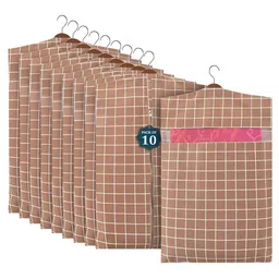 Aura Brown Set of 6 Regular Multi-Utility Organisers-49