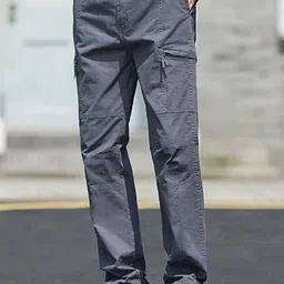 StyleCast x Revolte Men Cargos Trousers-image-66