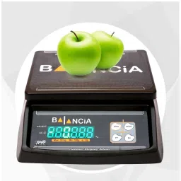 Glancing Balancia 30kg Electric Compact Scale With LED Display, Weighing Double Display with Heavy Duty Weight Machine For Kitchen Shop Power Adapter & 4V Re-Chargeable Battery Made In India Weighing Scale-28