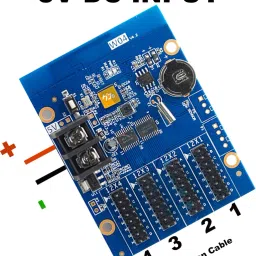 LIAMS HD-W4 Single Color WiFi P10 LED Display Controller Multipurpose Controller image 3