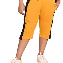 BAESD Girls Solid Regular Fit High-Rise Cotton Capris-image-59