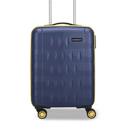 Aristocrat Comet Blue Small Hard Luggage 56cm Cabin Trolley Bag with Smooth 8-Wheel-picture-35