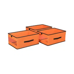 Myntra Elegant Homes Orange 3 Pieces Regular Drawer Organisers-image-6