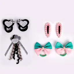 RIBBON CANDY Set Of 7 Girls Embellished Hair Accessory-image-46
