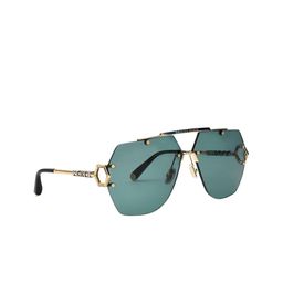 PHILIPP PLEIN Unisex Grey Lens & Rose Gold-Toned Aviator Sunglasses with-image-71