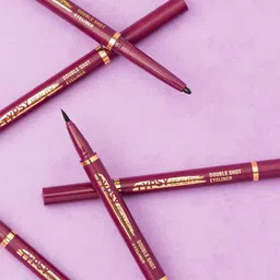 Typsy Beauty Double Shot Kajal & Eyeliner Pen- 01 Jet Black- 1g-14