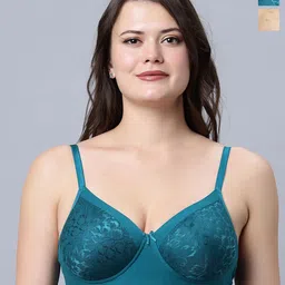 In Care Women Pack of 2 Cotton Full Coverage Heavily Padded and Non-Wired Bra-picture-38