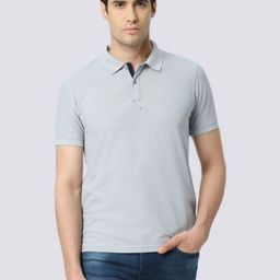 playR Men Dri-FIT Solid Polo Collar T-shirt-image-91