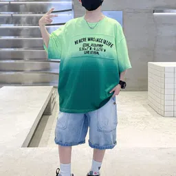 StyleCast x Revolte Boys Printed T-shirt with Shorts-picture-1