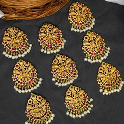 NAGNESHI ART Women Beaded Hair Accessory Set of-image-18