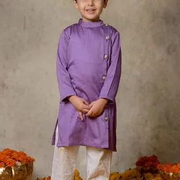 Vivedkids Boys Regular Pure Cotton Kurta with Pyjamas-15