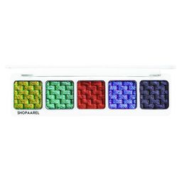 Shopaarel Sparkle 5 Color Waterproof Eyeshadow - 5 gm - Drama 02-49