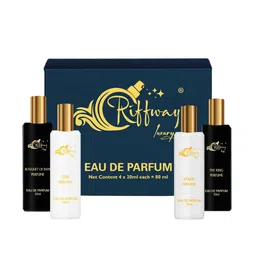 riffway Set Of 4 Bouquet Of Days- Cube- The King- Venus Eau De Parfum- 20 ml Each-12