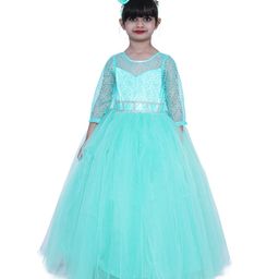 Wow Princess Lace A-Line Maxi Dress-image-88